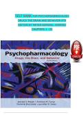 Test Bank &ndash; Psychopharmacology&colon; Drugs&comma; the Brain&comma; and Behavior&comma; 4th Edition by Meyer &vert; Latest Edition &vert; Nursing &vert; Chapters 1&ndash;20 &vert; Verified Answers &vert; A&plus; Guaranteed