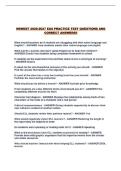 NEWEST 2026-2027 EAS PRACTICE TEST QUESTIONS AND CORRECT ANSWERS&excl;&excl;