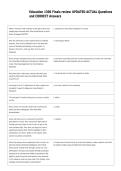 Education 1300 Finals review UPDATED ACTUAL Questions  and CORRECT Answers