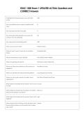 EDUC 1300 Exam 1 UPDATED ACTUAL Questions and  CORRECT Answers