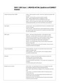 EDUC 1300 Exam 1 UPDATED ACTUAL Questions and CORRECT  Answers