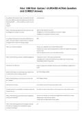 Educ 1300 Final- Quizzes 1-8 UPDATED ACTUAL Questions  and CORRECT Answers 