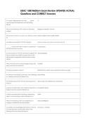 EDUC 1300 Midterm Exam Review UPDATED ACTUAL  Questions and CORRECT Answers 