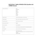 Bio 226-Exam 1-Melton UPDATED ACTUAL Questions and  CORRECT Answers 