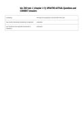 bio 260 test 1 &lpar;chapter 1-3&rpar; UPDATED ACTUAL Questions and  CORRECT Answers