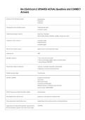 Bio 2260 Exam 2 UPDATED ACTUAL Questions and CORRECT  Answers