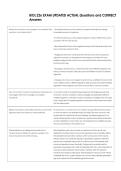 BIOL 226 EXAM UPDATED ACTUAL Questions and CORRECT  Answers 