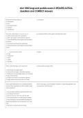 biol 1002 fungi and protists exam 2 UPDATED ACTUAL  Questions and CORRECT Answers