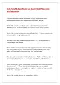 State Farm Modules Master List Exam with 100- accurate detailed answers