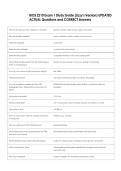 BIOS 2210 Exam 1 Study Guide &lpar;Lizzy's Version&rpar; UPDATED  ACTUAL Questions and CORRECT Answers