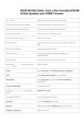 BIOL 2260   Bundled Exam Questions WITH  CORRECT Answers