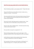 State Farm exam prep questions with accurate detailed solutions