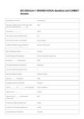 BIO 250 Exam 1 UPDATED ACTUAL Questions and CORRECT  Answers