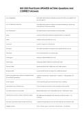 BIO 250 Final Exam UPDATED ACTUAL Questions and  CORRECT Answers 