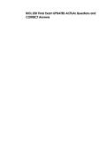 BIOL 250 Final Exam UPDATED ACTUAL Questions and  CORRECT Answers