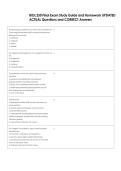 BIOL 250 Final Exam Study Guide and Homework UPDATED  ACTUAL Questions and CORRECT Answers 