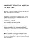 RANGE SAFETY COURSE ACTUAL EXAM PAPER 2026 QUESTIONS WITH SOLUTIONS