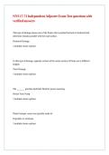 NYS 17-71 Independent Adjuster Exam Test questions with verified answers