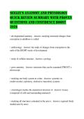 SEELEY'S ANATOMY AND PHYSIOLOGY QUICK REVIEW SUMMARY WITH PROVEN QUESTIONS AND CONFIDENCE BOOST 2026