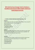 MKT 315&vert;Final Exam Strategic Tools for Marketers &ndash; Vermillion&vert;Latest Summer 2020 complete solutions&comma;A&plus; Guide&vert;Depaul University&period;