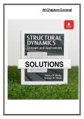 Comprehensive Solutions Manual for Structural Dynamics Concepts and Applications &lpar;1st Edition&rpar; by Busby
