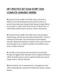 MFT PRACTICE SET EXAM SCRIPT 2026 COMPLETE ANSWERS VERIFIED