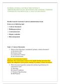 FLORIDA GENERAL CONTRACTOR CONTRACT  ADMINISTRATION EXAM &vert; QUESTIONS AND ANSWERS &vert; VERIFIED  ANSWERS PLUS RATIIONALES &vert; LATEST EXAM UPDATE 