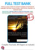  Test Bank for Ethical & Legal Issues in Canadian Nursing&comma; 4th Edition by Margaret Keatings & Adams Pamela &vert; 9781771721776 &vert; All Chapters 1-15 &vert; Canadian Nursing Law Exam Prep 2026&sol;2027