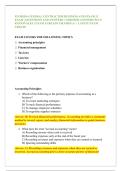 FLORIDA GENERAL CONTRACTOR BUSINESS AND FINANCE  EXAM &vert; QUESTIONS AND ANSWERS &vert; VERIFIED ANSWERS PLUS  RATIONALES &vert; EXAM ALREADY GRADED A&plus; &vert; LATEST EXAM  UPDATE 