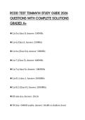 RCDD TEST TDMMV14 STUDY GUIDE 2026 QUESTIONS WITH COMPLETE SOLUTIONS GRADED A&plus;
