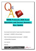 SNHD Protocols 2026 &ndash; Southern Nevada Health District EMT &ndash; 80&plus; Exam Questions & Correct Answers on Trauma Triage&comma; DNR&comma; Stroke&comma; Cardiac Arrest & EMS Operations