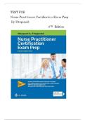 Test Bank for Nurse Practitioner Certification Exam Prep&comma; 6th Edition by Margaret A&period; Fitzgerald &vert; 978-0803677128  &vert; All Chapters 1 -19&vert; AANP & ANCC Exam Prep 2026&sol;2027