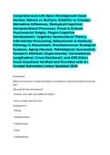 Comprehensive Life-Span Development Exam Review&colon; Nature vs Nurture&comma; Stability vs Change&comma; Normative Influences&comma; Biological-Cognitive-Socioemotional Processes&comma; Freud & Erikson Psychosocial Stages&comma; Piaget Cognitive Development&comma; Vygotsky Sociocultural Theory&comma;