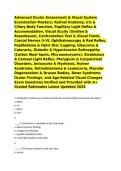 Advanced Ocular Assessment & Visual System Examination Mastery&colon; Retinal Anatomy&comma; Iris & Ciliary Body Function&comma; Pupillary Light Reflex & Accommodation&comma; Visual Acuity &lpar;Snellen & Rosenbaum&rpar;&comma; Confrontation Test & Visual Fields&comma; Cranial Nerves II&ndash;VI&comma; Ophthalmo