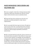 N4325 KNOWLEDGE CHECK REVIEW AND SOLUTIONS 2026