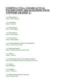 COMPTIA CYSA&plus; CSO-003 ACTUAL EXAMINATION 2026 QUESTIONS WITH ANSWERS GRADED A&plus;