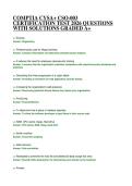 COMPTIA CYSA&plus; CSO-003 CERTIFICATION TEST 2026 QUESTIONS WITH SOLUTIONS GRADED A&plus;
