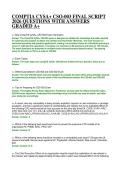 COMPTIA CYSA&plus; CSO-003 FINAL SCRIPT 2026 QUESTIONS WITH ANSWERS GRADED A&plus;