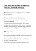 CON 1100V FINAL PAPER 2026 QUESTIONS WITH FULL SOLUTION GRADED A&plus;