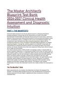 Elite Test Bank&colon; 2026-2027 Clinical Health Assessment & NGN Prep &vert; Based on Thompson&rsquo;s Essential Health Assessment&comma; 1st Ed