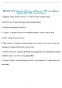 ECN 212 - CH17 oligopolies Questions and Answers &lpar;100 &percnt;Score&rpar; Latest  Updated 2026 &vert; With Expert Solutions 