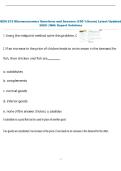 ECN 212 Microeconomics Questions and Answers &lpar;100 &percnt;Sc