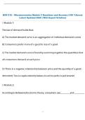 ECN 212 &ndash; Microeconomics Module 2 Questions and Answers &lpar;100 &percnt;Score&rpar;  Latest Updated 2026 &vert; With Expert Solutions 