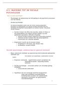 sociale psychologie I&colon; sociale cognitie &lpar; geslaagd eerste zit&rpar; 