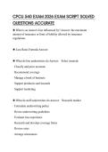 CPCU 540 EXAM 2026 EXAM SCRIPT SOLVED QUESTIONS ACCURATE