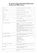NU 110 Intro to Nursing&colon; FINAL EXAM UPDATED ACTUAL  Questions and CORRECT Answers 