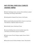 NAFI CFEI FINAL PAPER 2026 COMPLETE ANSWERS VERIFIED