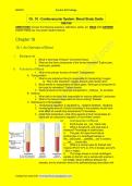 BIO 202 Ch&period; 18 - Cardiovascular System&colon; Blood Study Guide 2026-2027