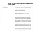 Nursing 1110&colon; Exam 2 Blueprint UPDATED ACTUAL Questions and  CORRECT Answers 