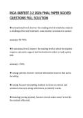 RICA SUBTEST 3 2 2026 FINAL PAPER SOLVED QUESTIONS FULL SOLUTION